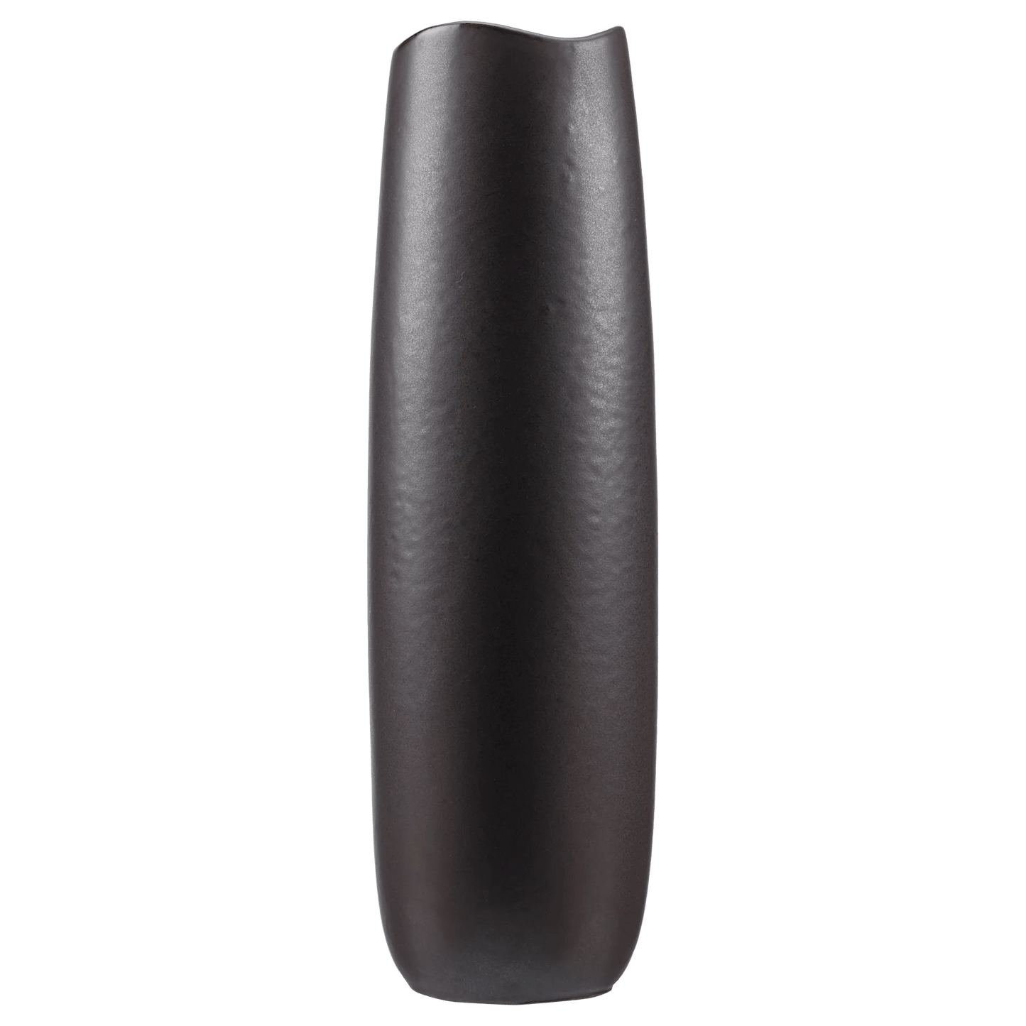 Uneven Black Vase