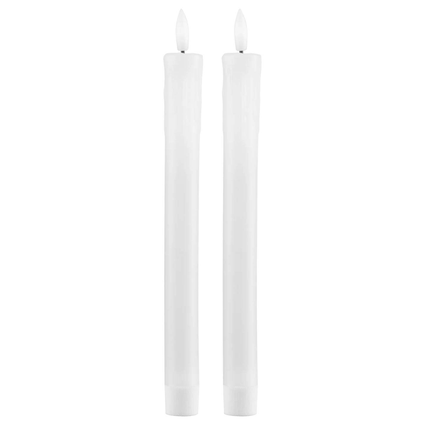 Set of 2 Flameless Taper Candles