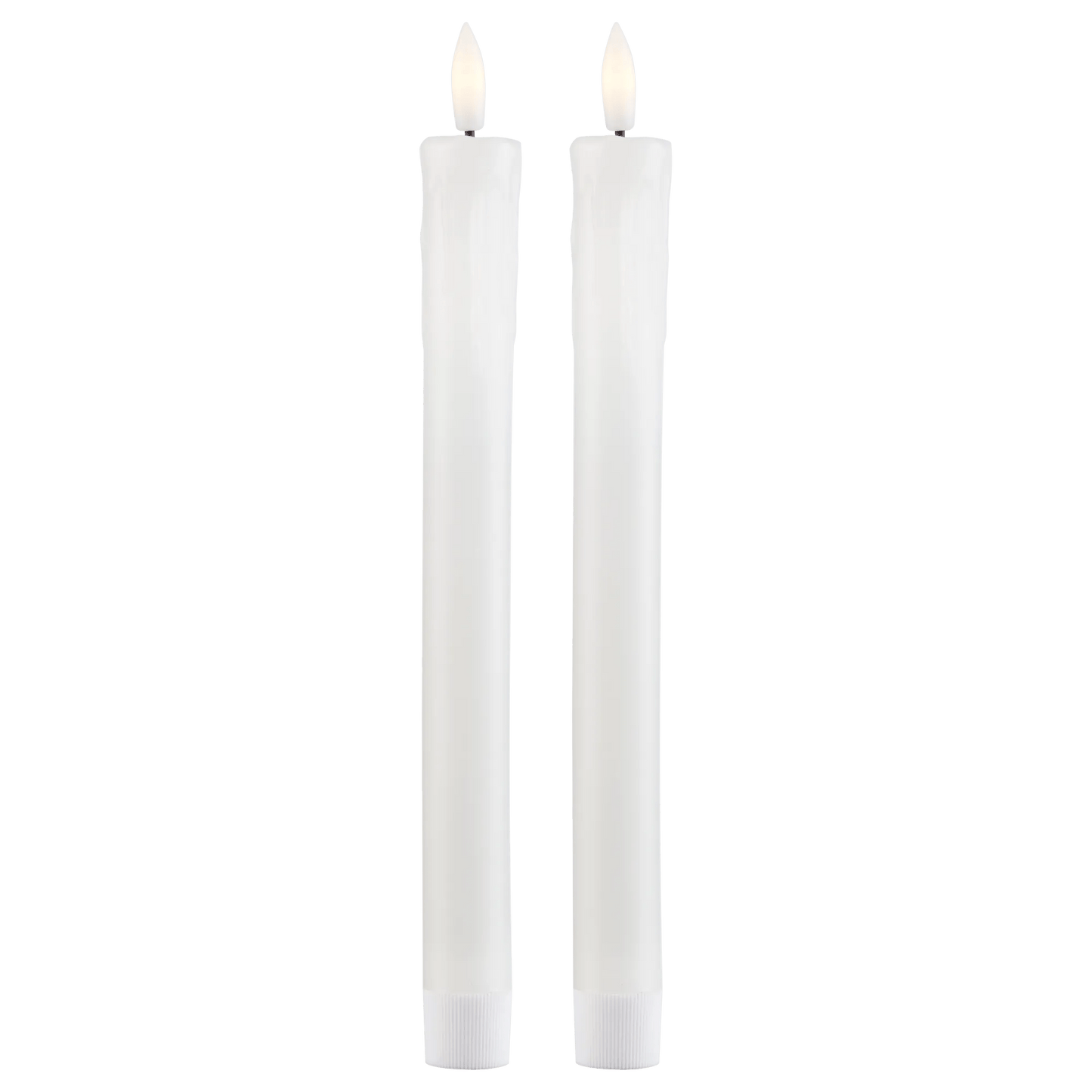 Set of 2 Flameless Taper Candles