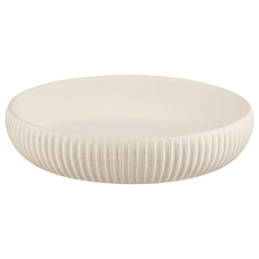 Ribbed Ceramic Bowl