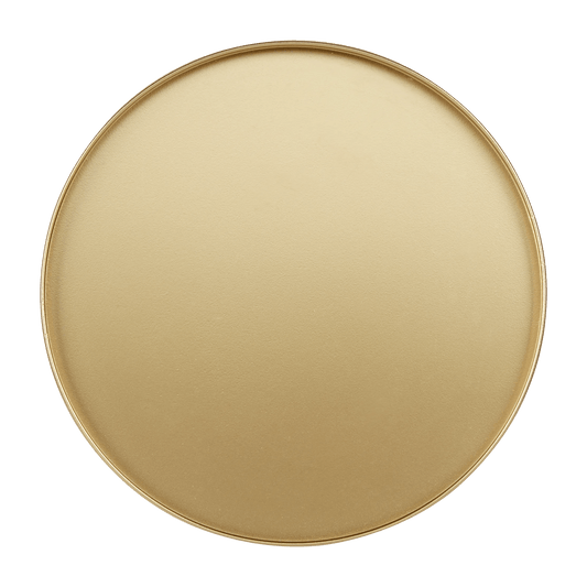 Round Gold Serving Tray