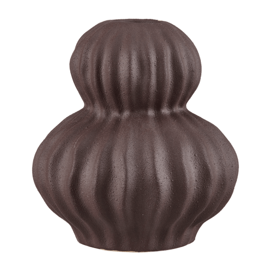 Ceramic Ribbed Taper Candle Holder