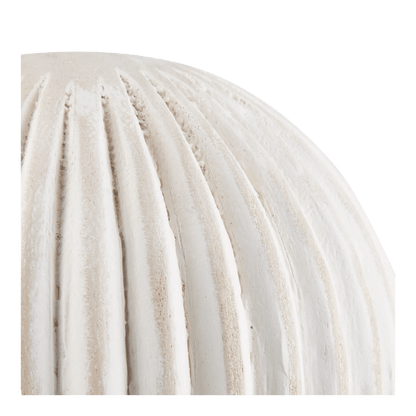 White Wood Deco Ball
