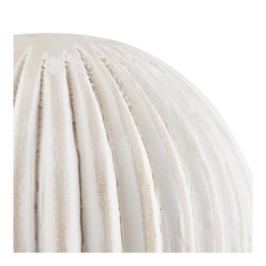 White Wood Deco Ball