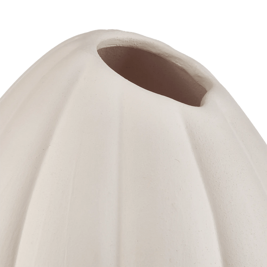Short Big Rib Vase