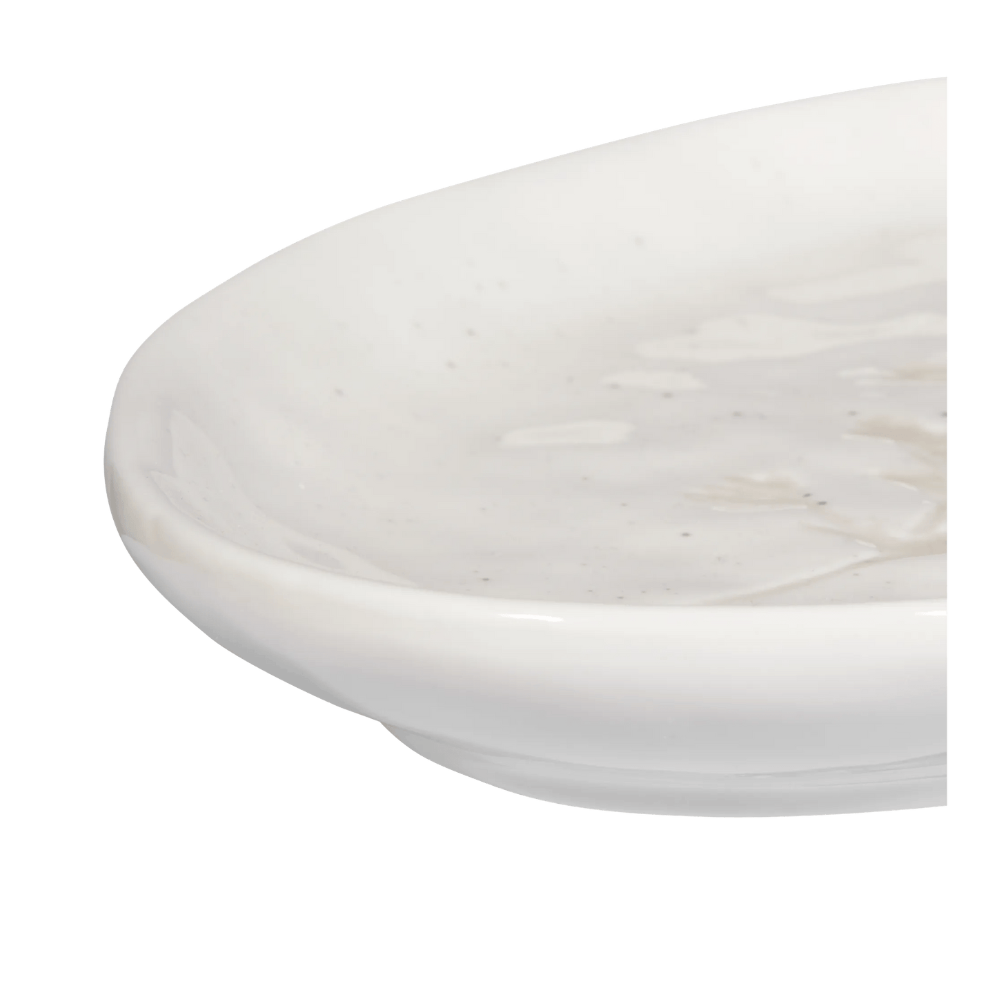 Oval Tray with Engraved Stem