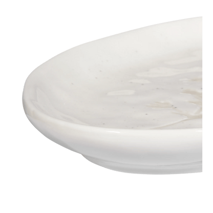 Oval Tray with Engraved Stem