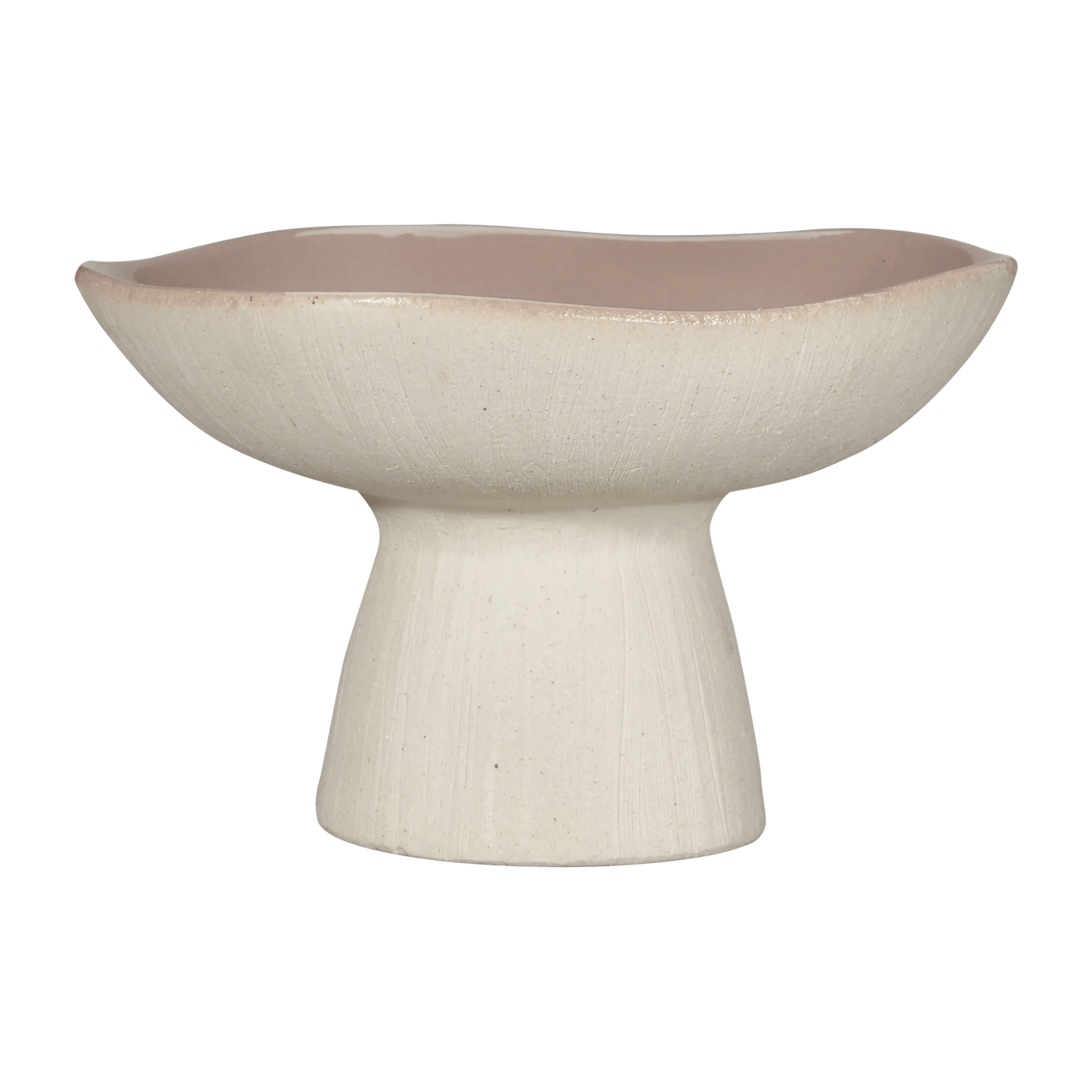 Round Ceramic Tray with Stand