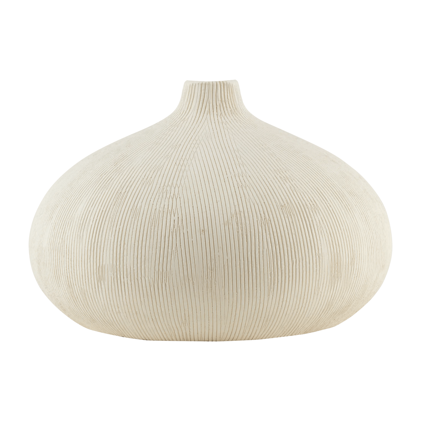 Low and Wide Ceramic Vase