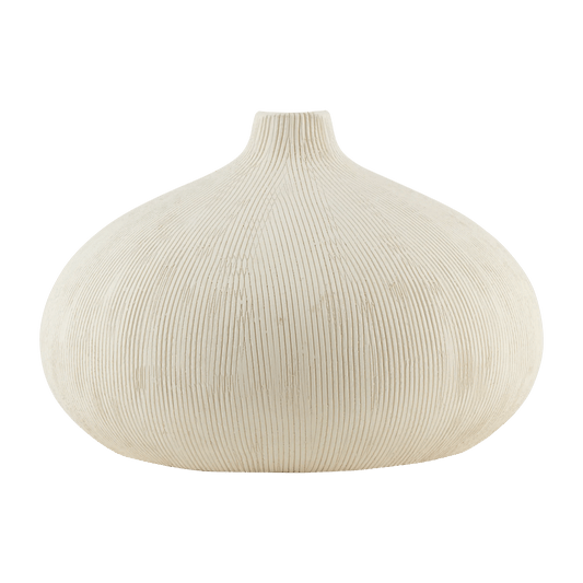 Low and Wide Ceramic Vase