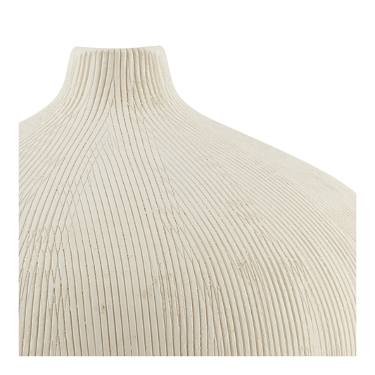 Low and Wide Ceramic Vase