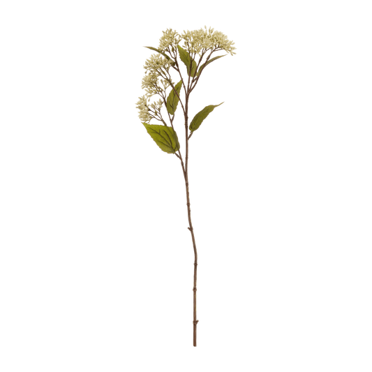 Artificial White Lilac Bud Stem
