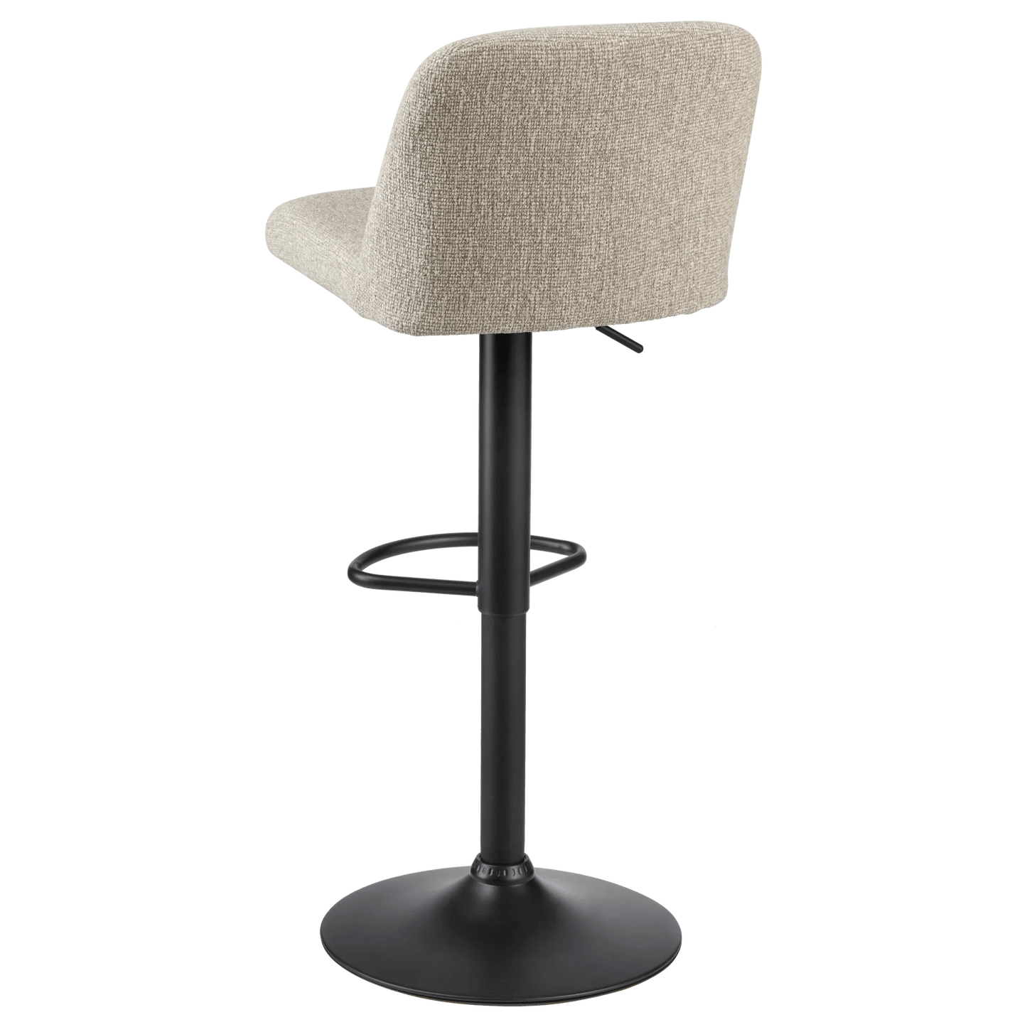 Adjustable Fabric and Metal Barstool