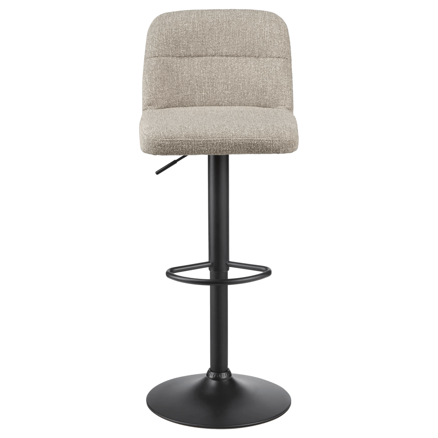 Adjustable Fabric and Metal Barstool