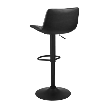 Adjustable Barstool with Stitched PU
