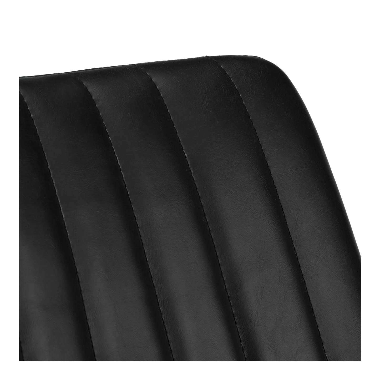 Adjustable Barstool with Stitched PU