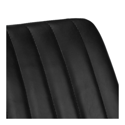 Adjustable Barstool with Stitched PU