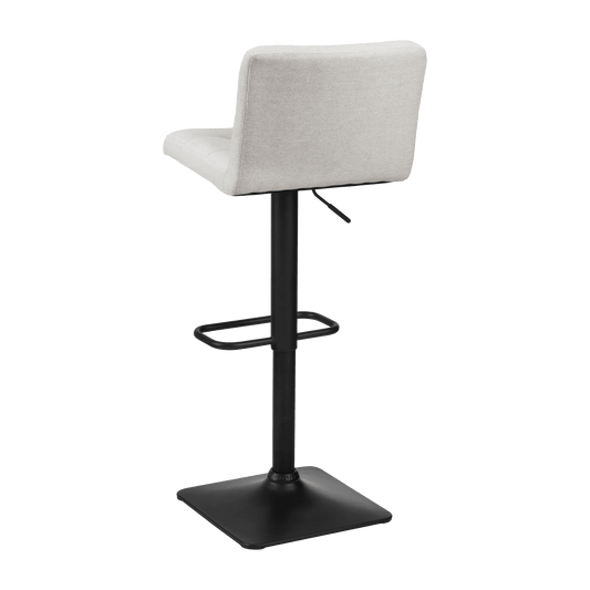 Adjustable Metal and Fabric Barstool