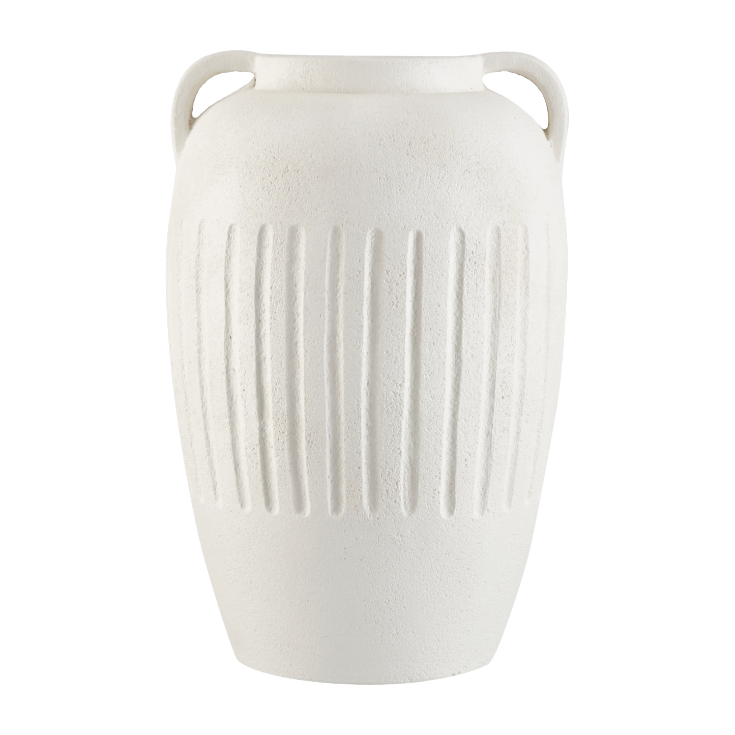 Large Floor Vase with Handles