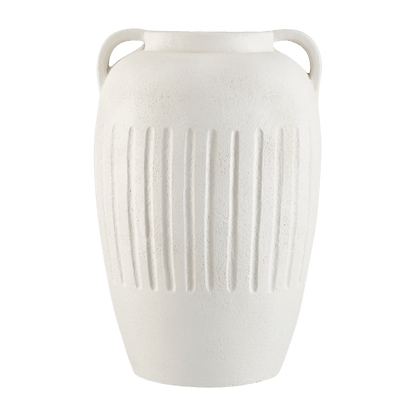 Large Floor Vase with Handles