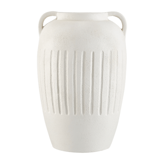 Large Floor Vase with Handles