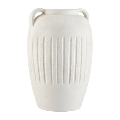 Large Floor Vase with Handles