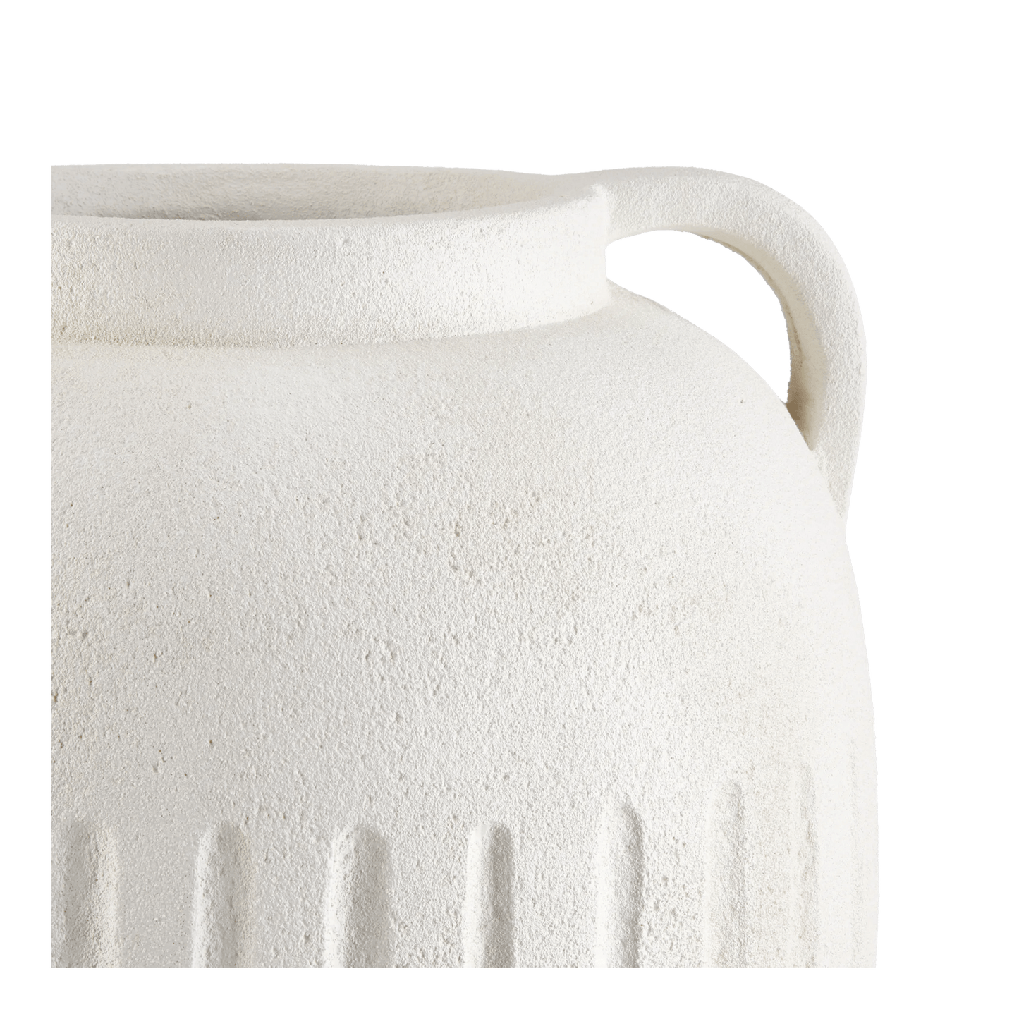 Large Floor Vase with Handles