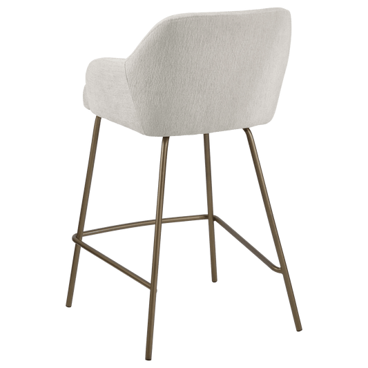 Neutral Fabric Bar Stool