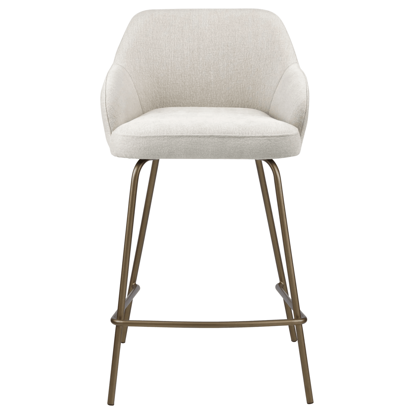 Neutral Fabric Bar Stool
