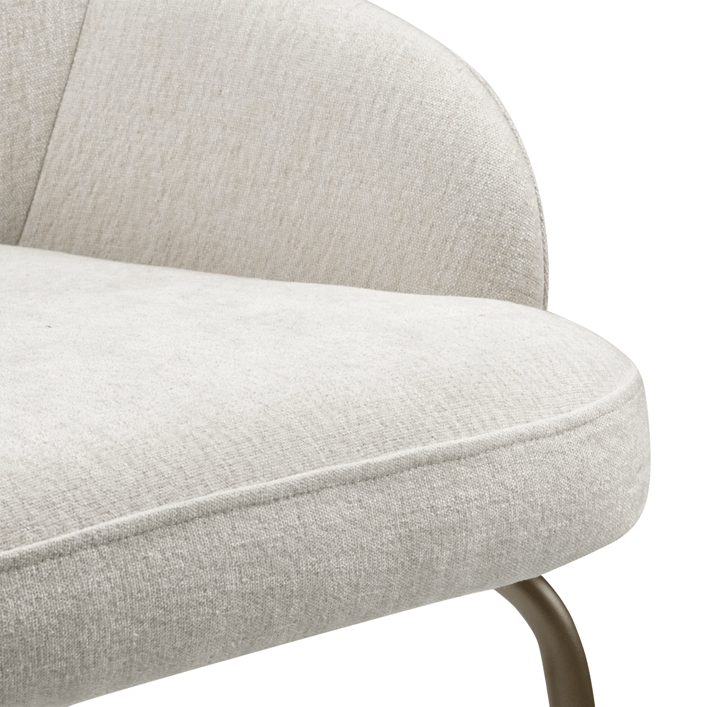 Neutral Fabric Bar Stool