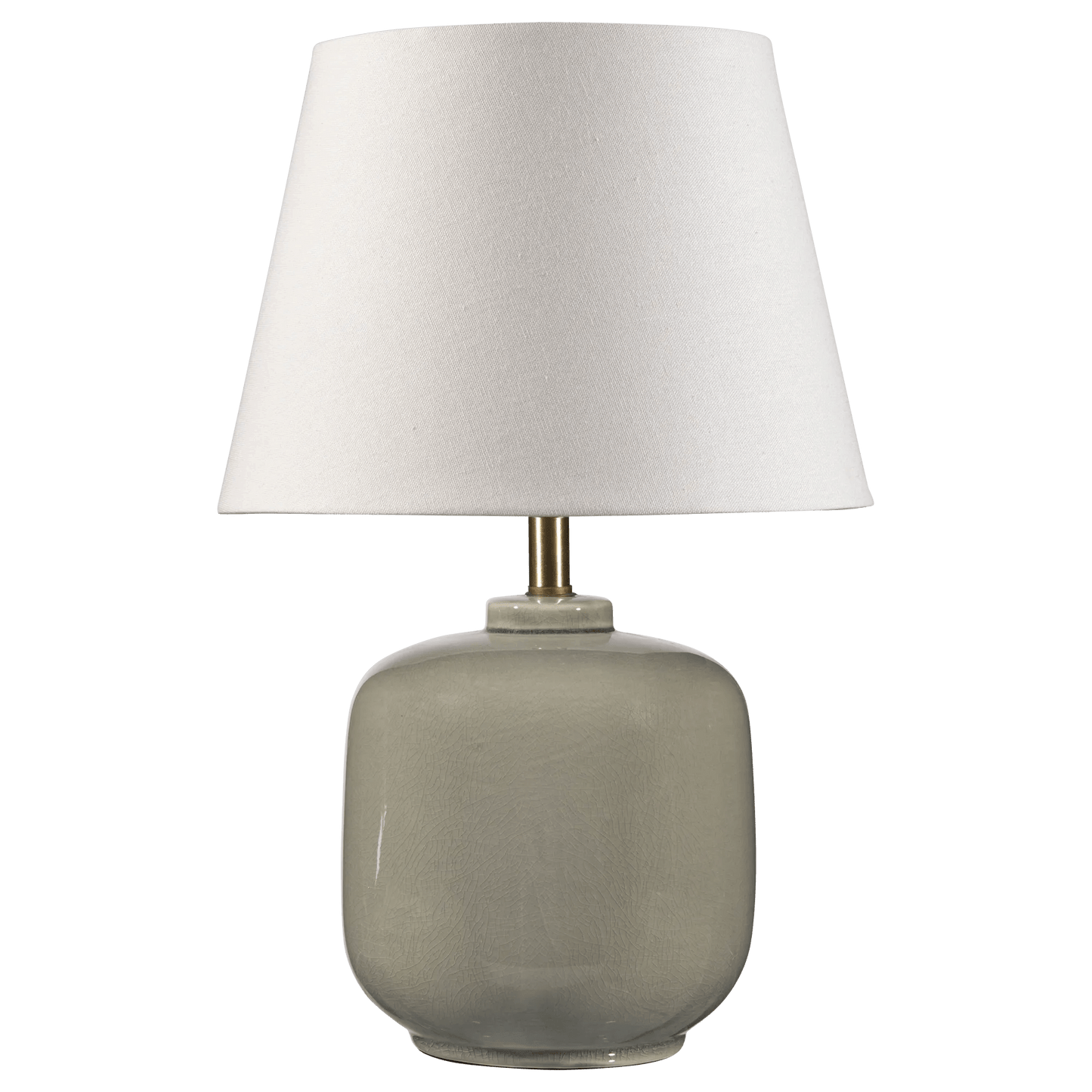 Ceramic Table Lamp in Soft Green