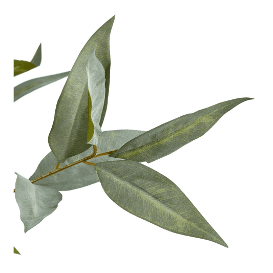 Artificial olive tree with cement pot