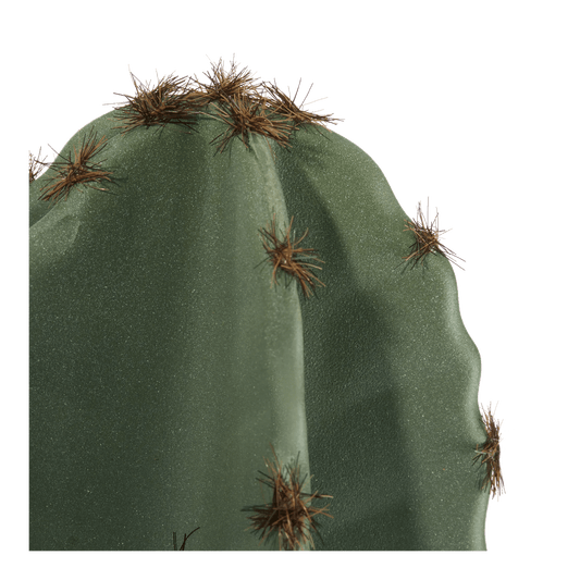 Large Artificial Cactus in Cement Pot