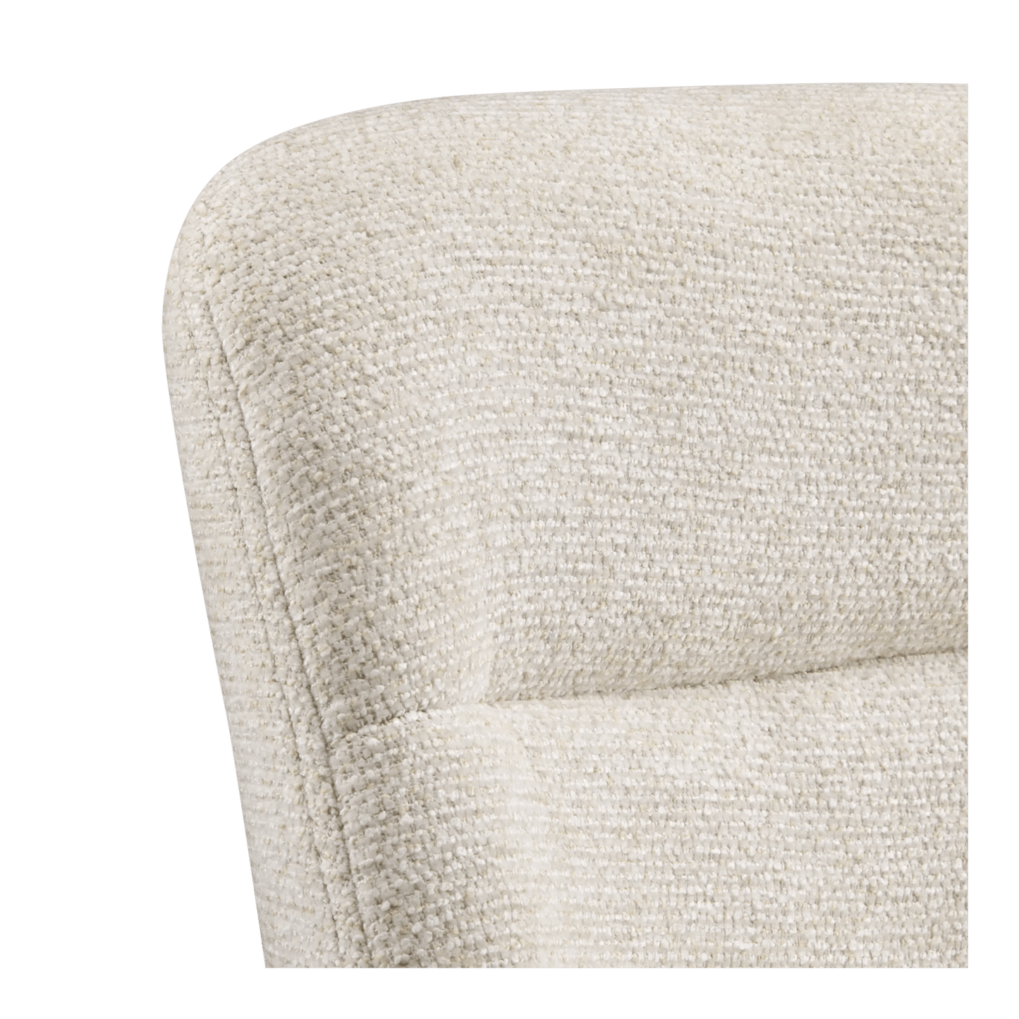 Upholstered Bar Stool with Wooden Legs