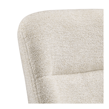 Upholstered Bar Stool with Wooden Legs