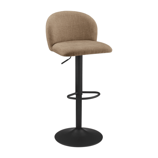 Adjustable Upholstered Bar Stool