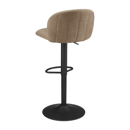 Adjustable Upholstered Bar Stool