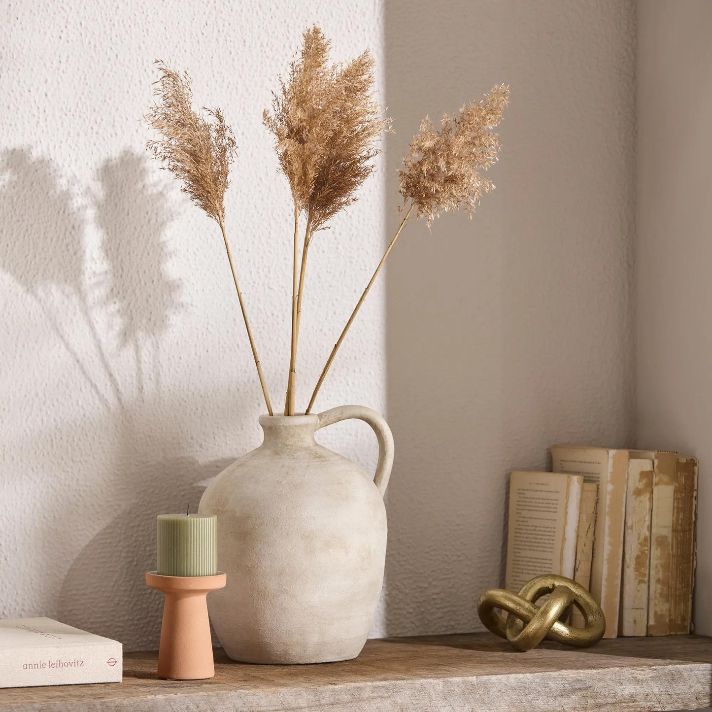 Ceramic Table Vase with Handle