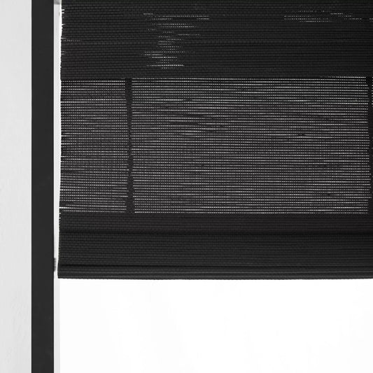 Bali Black Cordless Shade