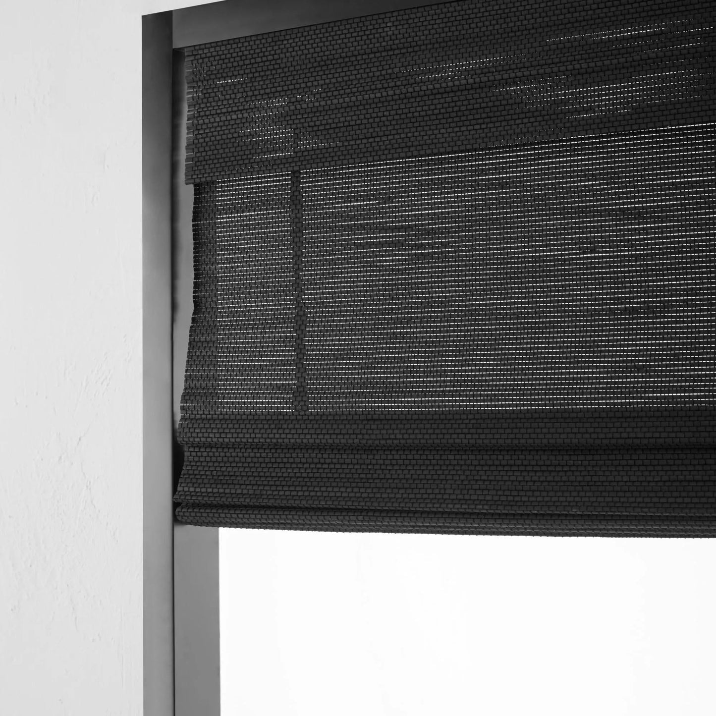 Bali Black Cordless Shade