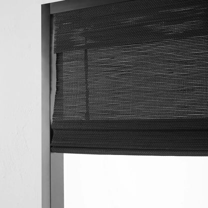 Bali Black Cordless Shade