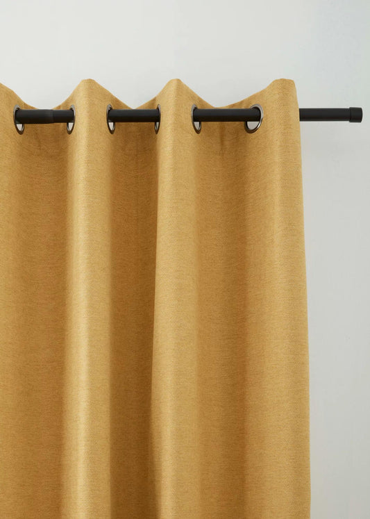 Ochre Dion Blackout Curtain