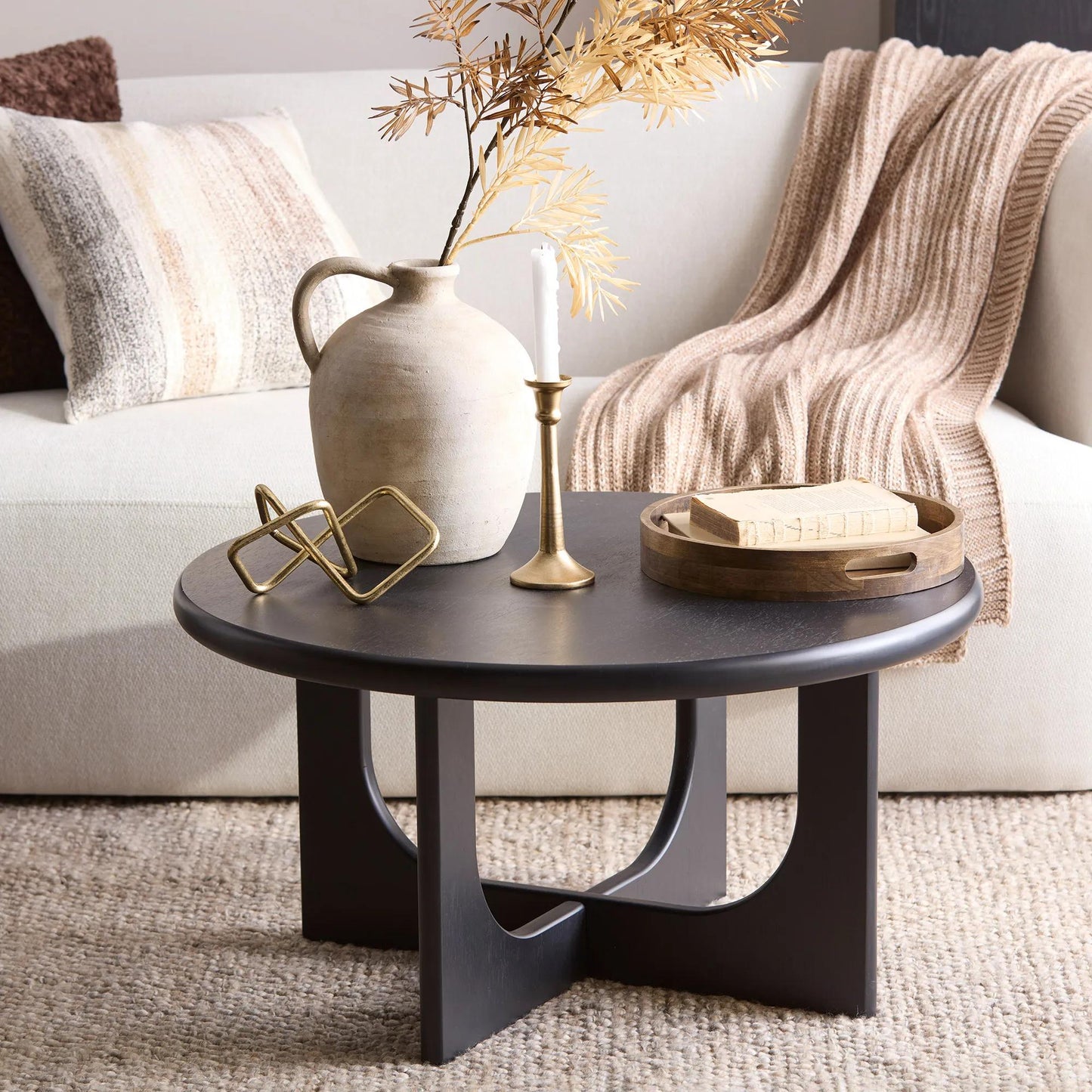 Ceramic Table Vase with Handle