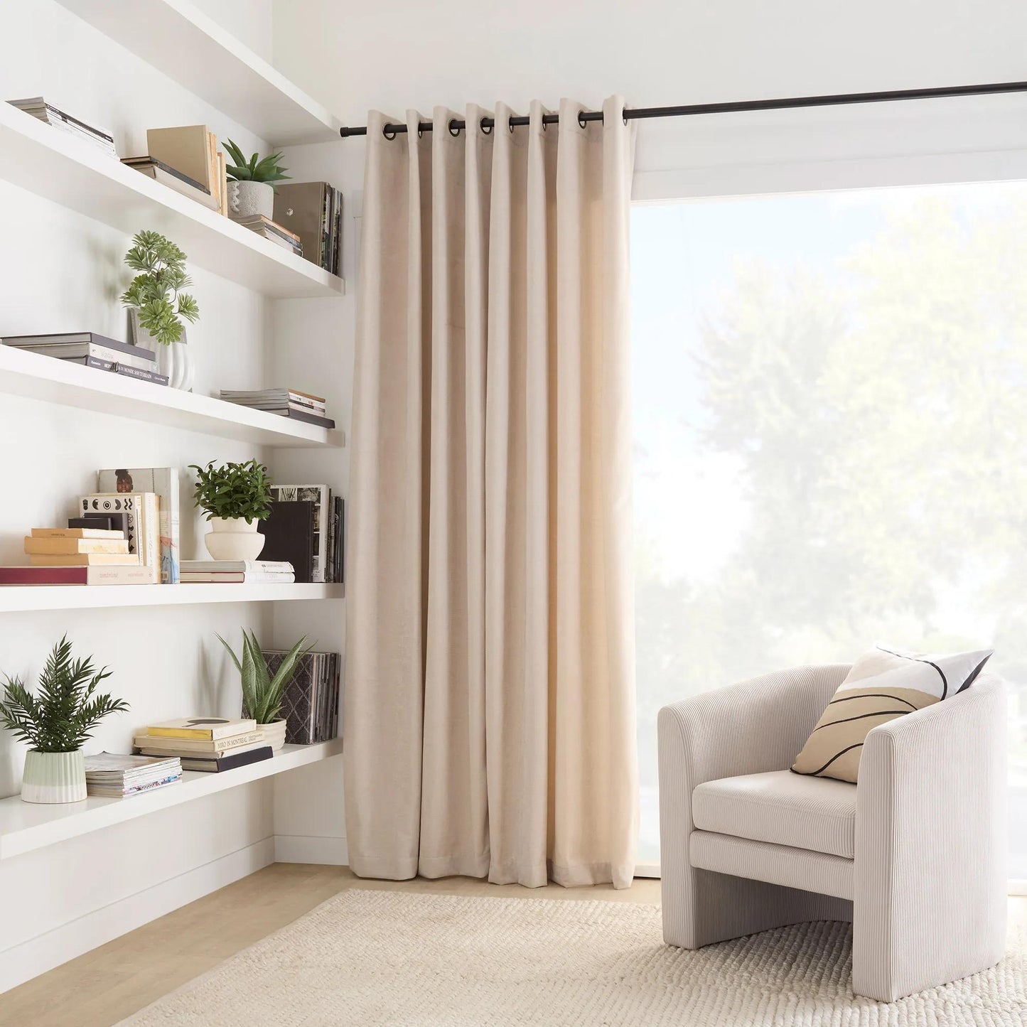 Green Emile Panel Curtain