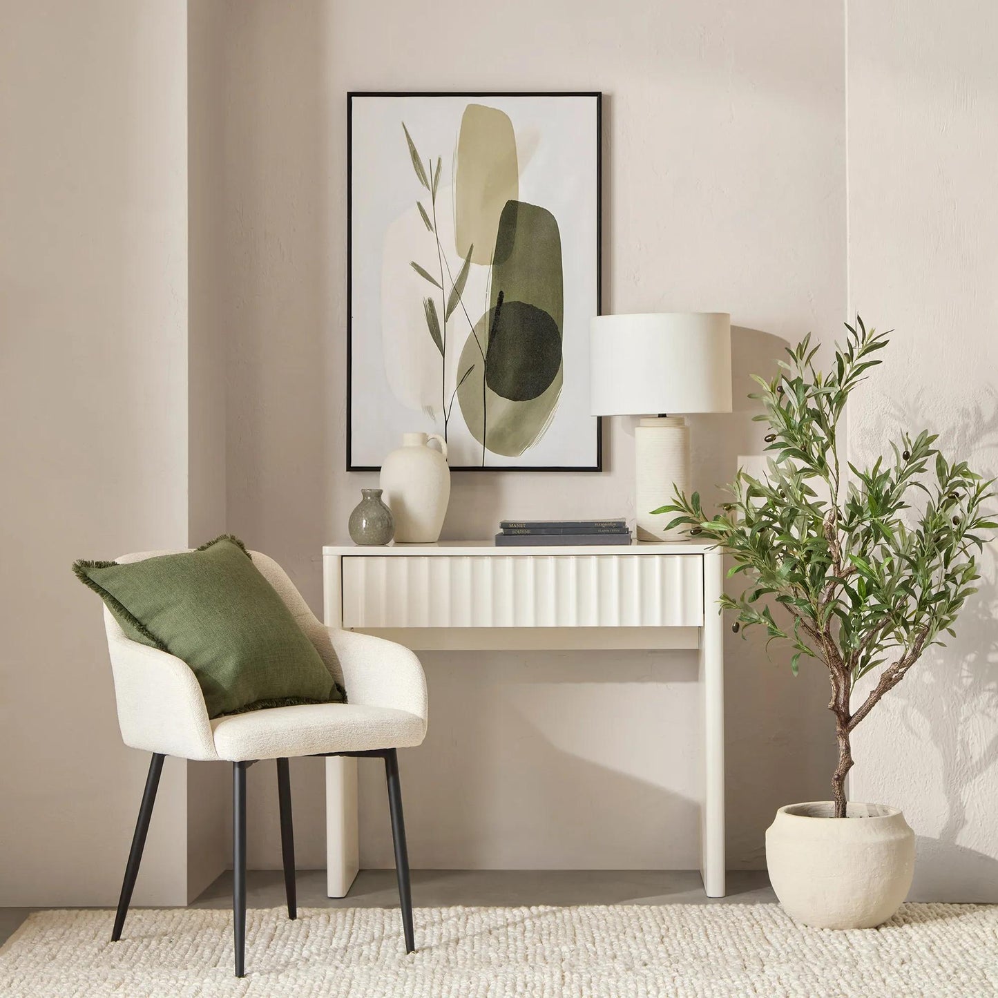 Ceramic Table Vase With Handle