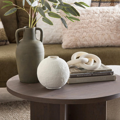Round Ceramic Table Vase