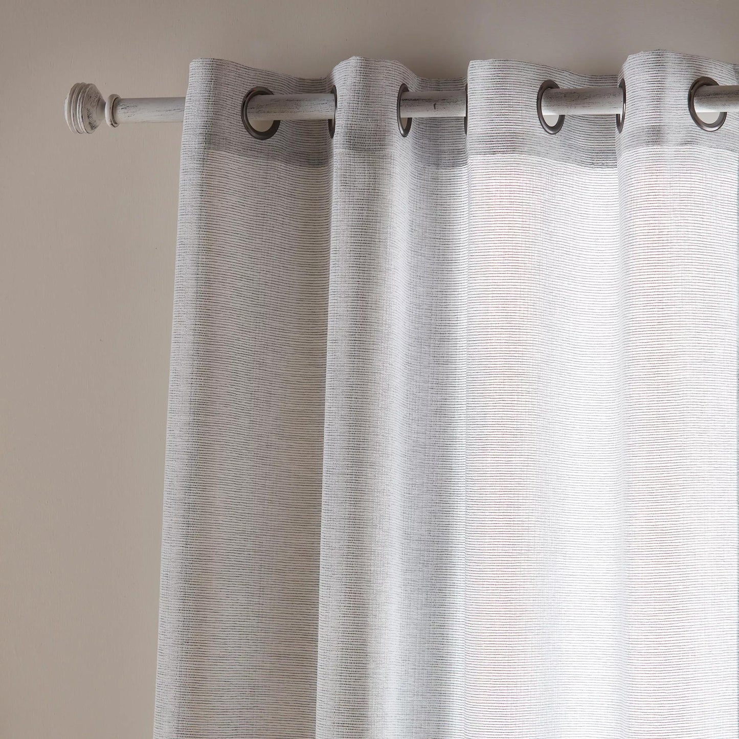 Grey Merlot Sheer Curtain