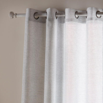 Grey Merlot Sheer Curtain