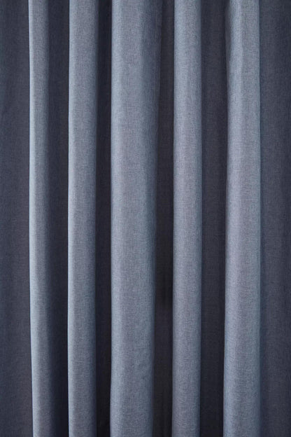 Light Grey Chambray Blackout Curtain
