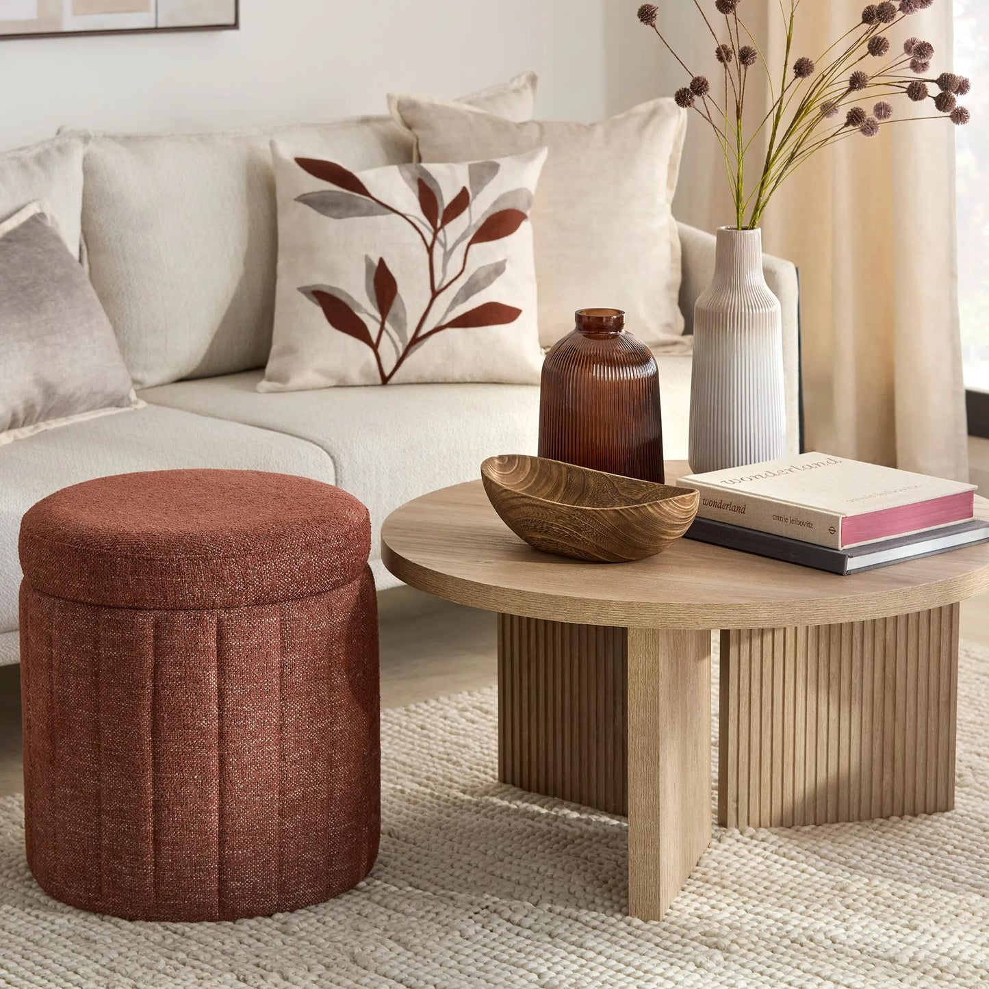 Oval Wood Bowl